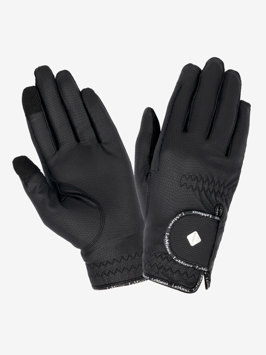 Discipline LeMieux Competition Wear | Classic Riding Gloves Black