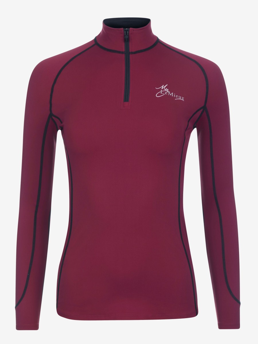 Clothing LeMieux Base Layers | Base Layer Mulberry