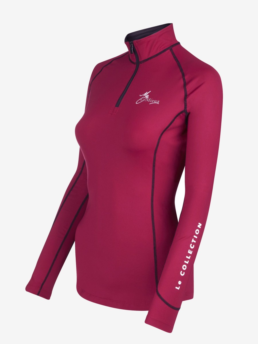 Clothing LeMieux Base Layers | Base Layer Mulberry