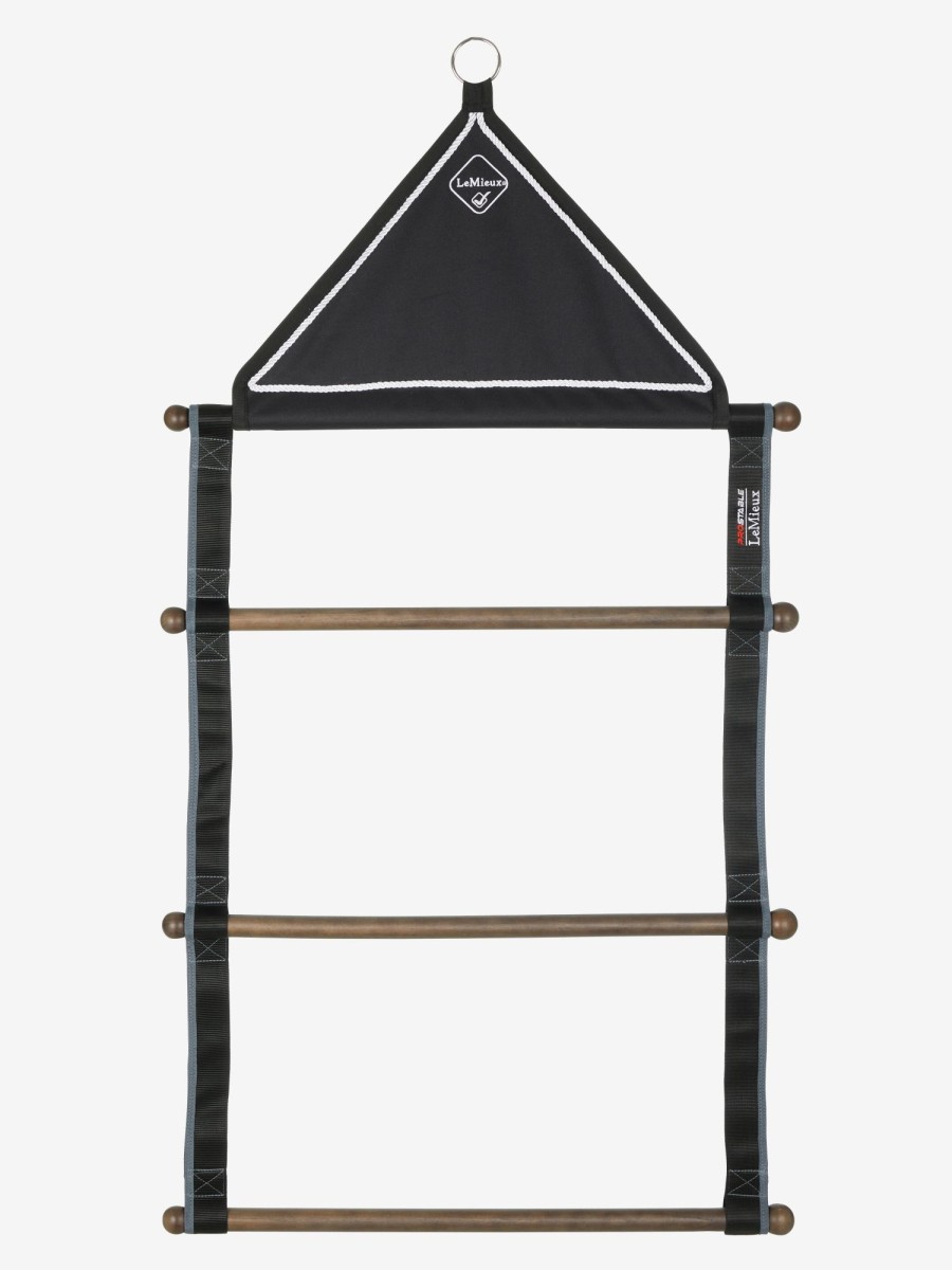 Horse LeMieux Stable Accessories | Rug Hanging Rack Black One Size