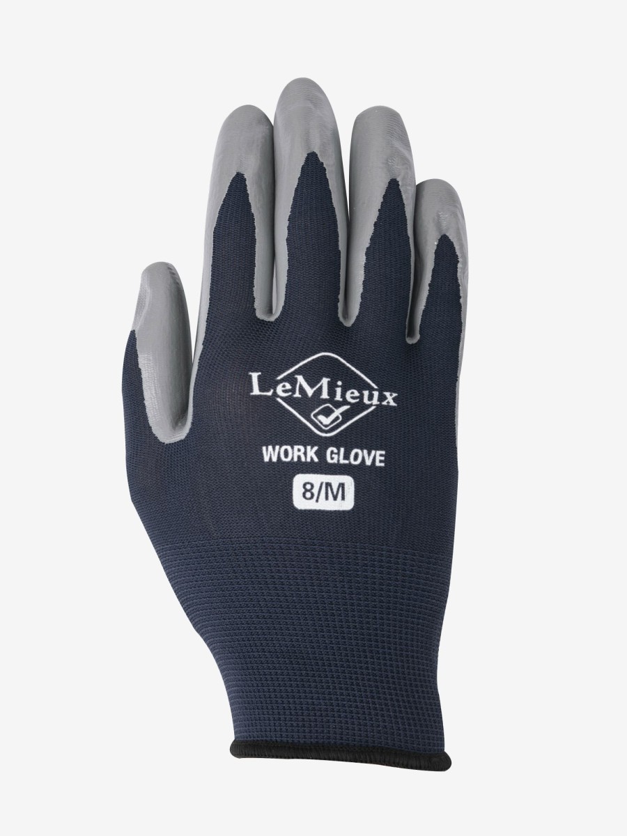 Clothing LeMieux Gloves | Work Gloves Navy