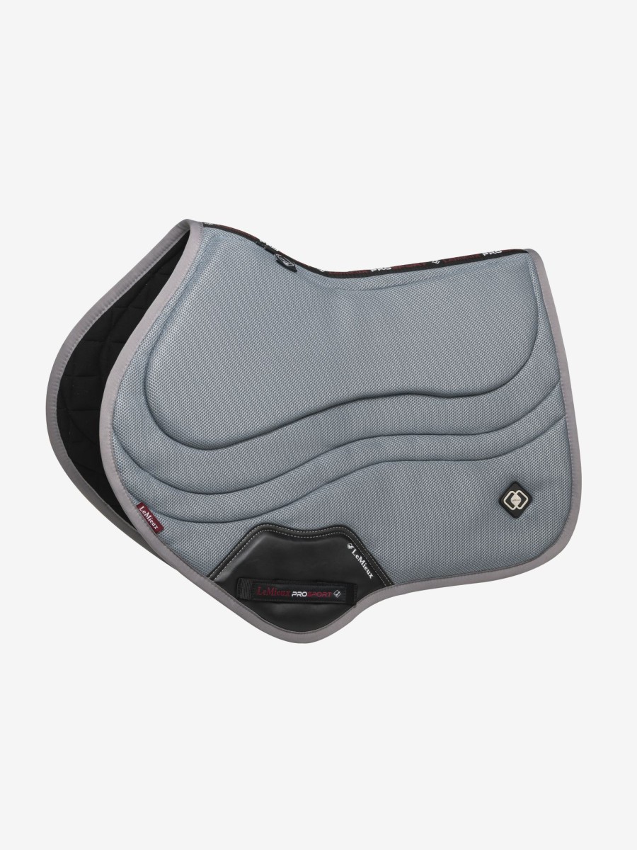 Saddle Pads LeMieux | Ultra Mesh Close Contact Square Grey