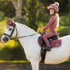 Saddle Pads LeMieux | Mini Suede Jump Square Orchid Mini