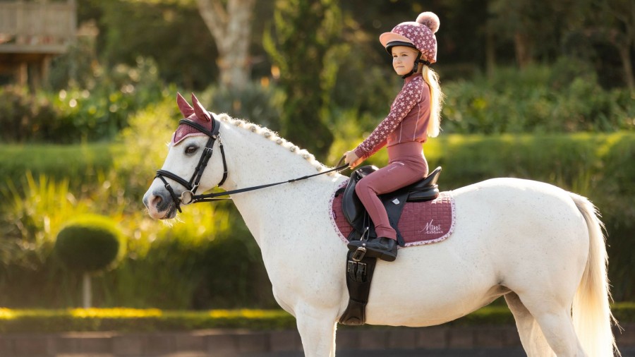 Saddle Pads LeMieux | Mini Suede Jump Square Orchid Mini