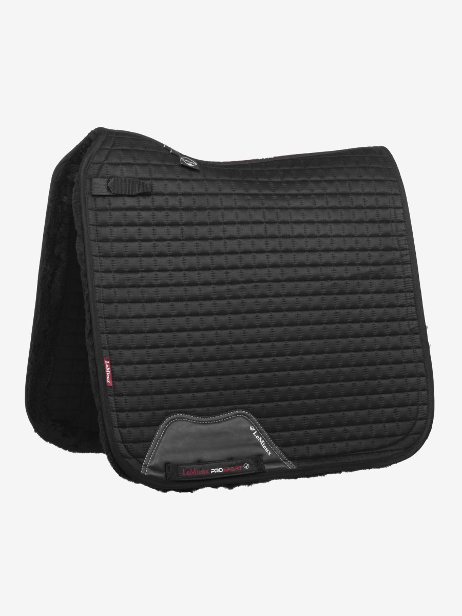 Saddle Pads LeMieux | Sensitive Dressage Square Black Large