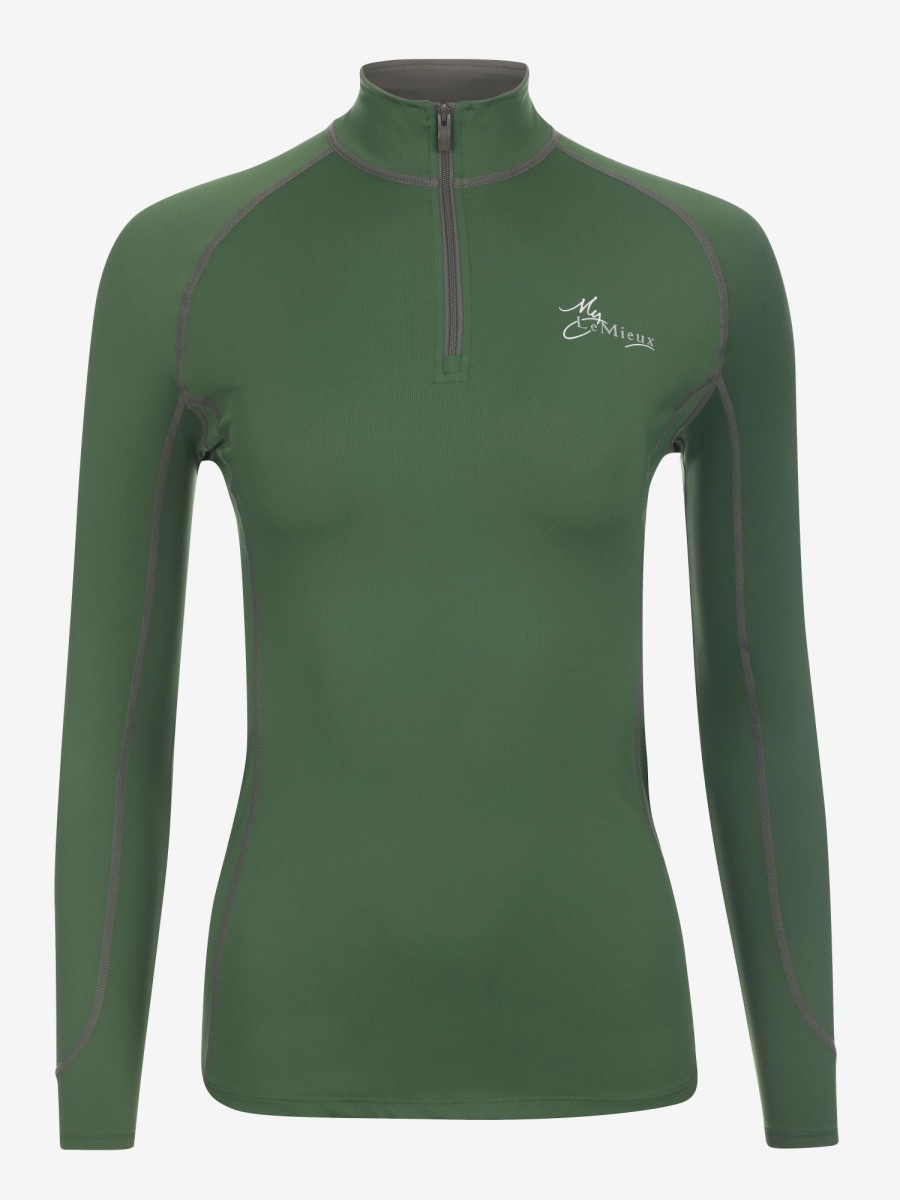 Clothing LeMieux Base Layers | Base Layer Hunter Green