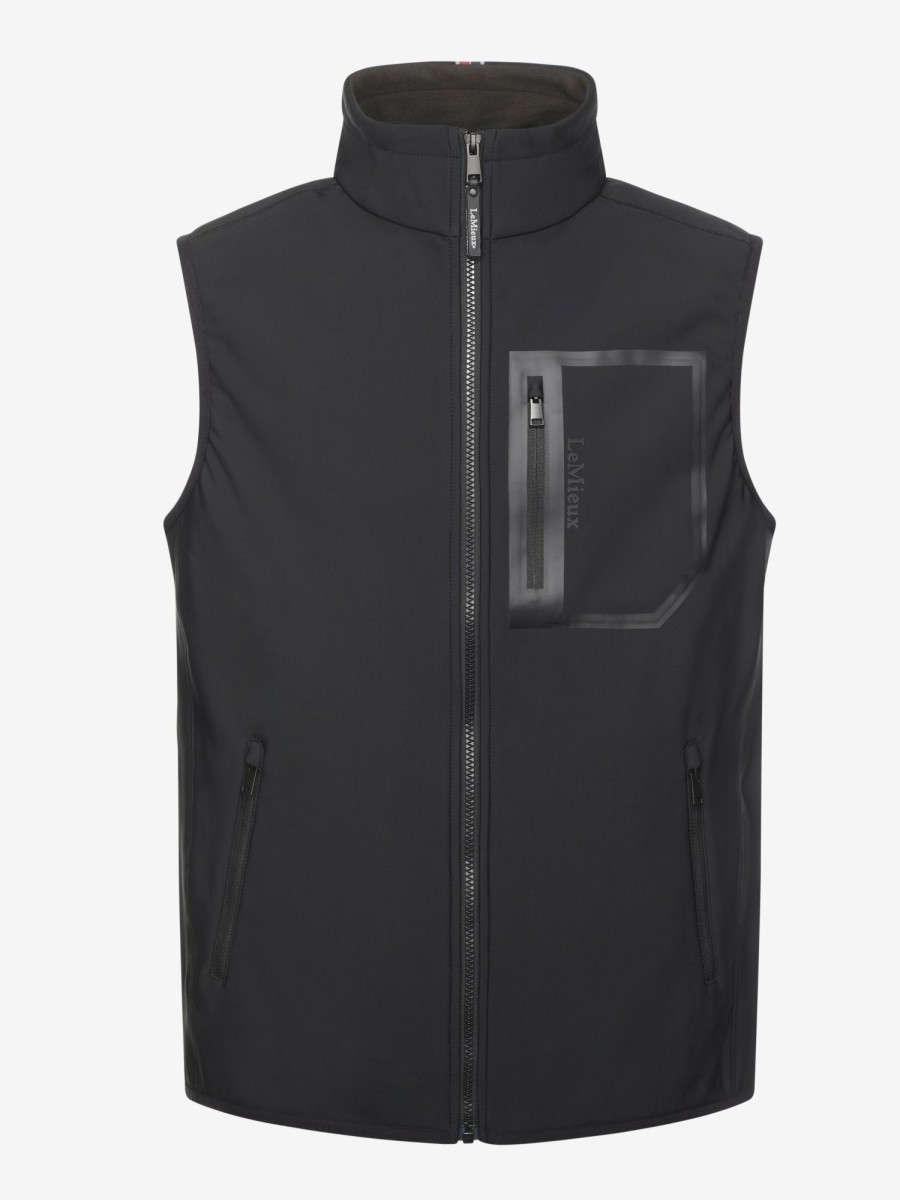 Clothing LeMieux Coats & Jackets | Mens Elite Gilet Black