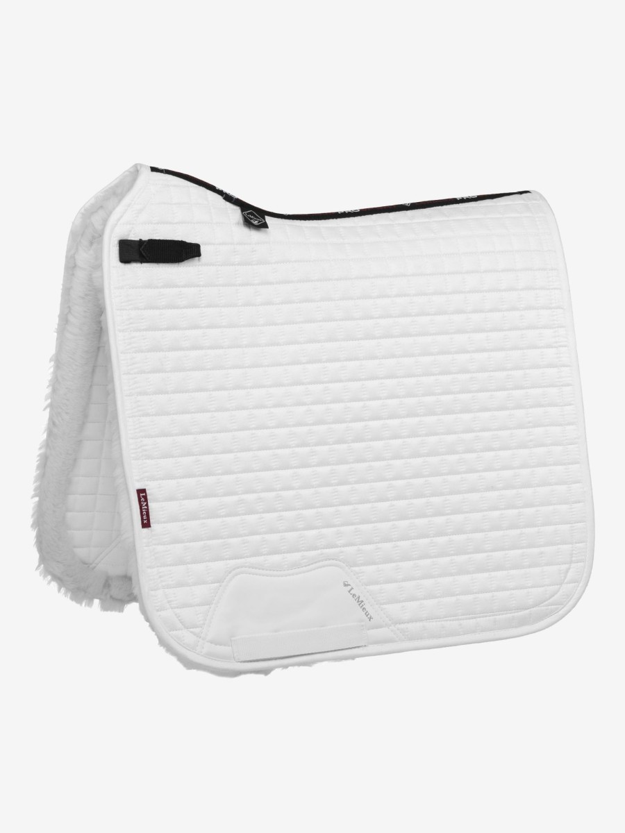 Saddle Pads LeMieux | Sensitive Dressage Square White Large