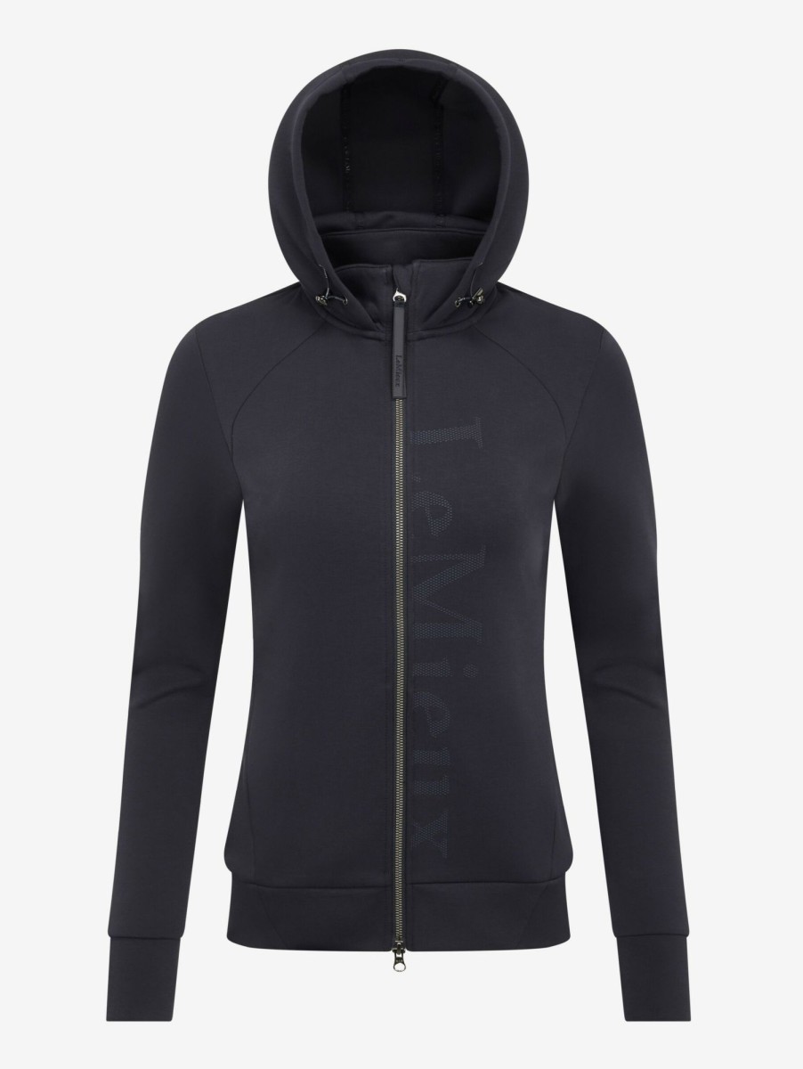 Clothing LeMieux Hoodies & Jumpers | Elite Zip Through Hoodie Navy