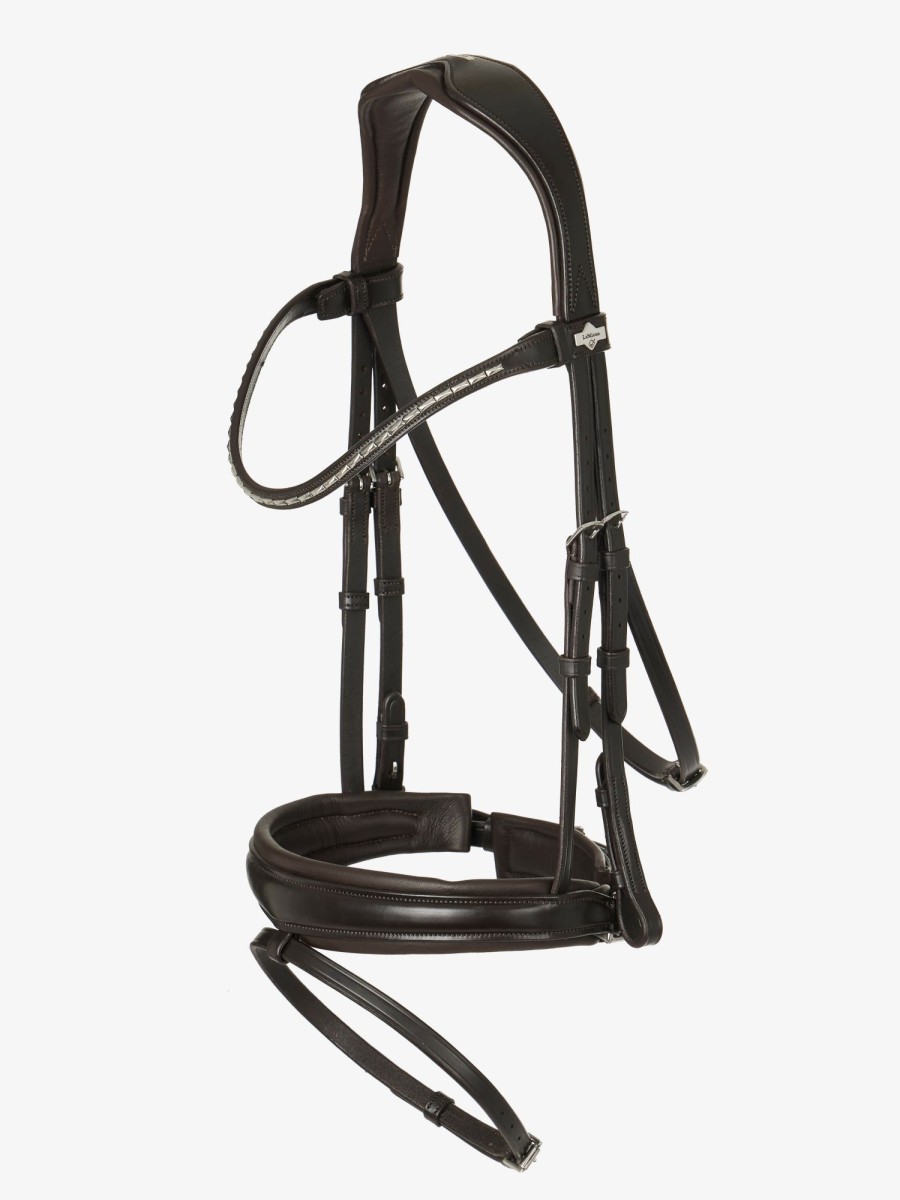 Horse LeMieux Bridles | Kudos Classic Dressage Bridle Brown