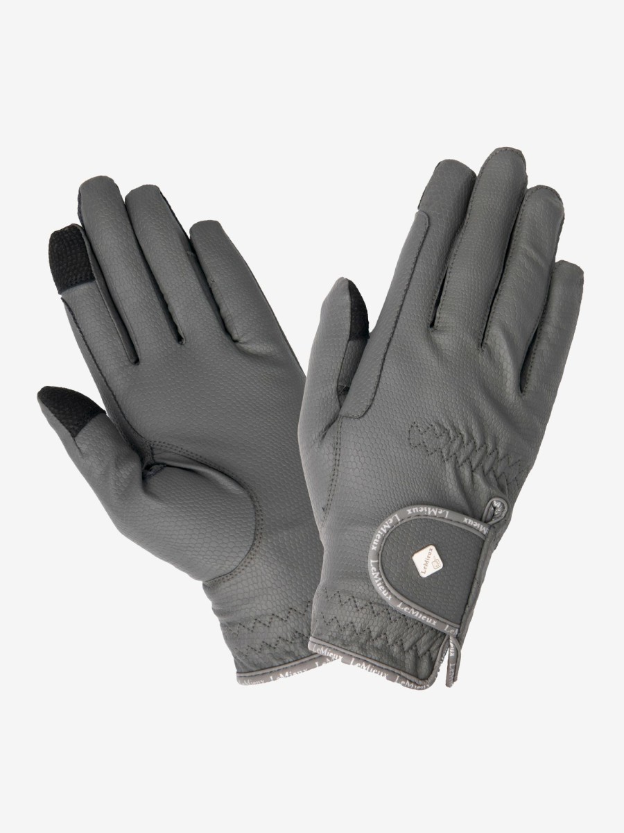 Clothing LeMieux Gloves | Classic Riding Gloves Grey