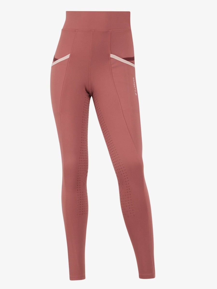 Clothing LeMieux Leggings & Breeches | Young Rider Pull On Breech Orchid