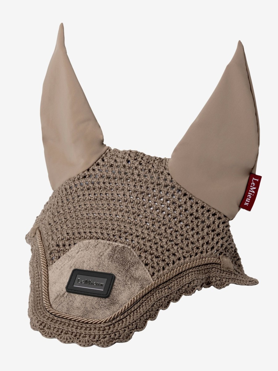 Horse LeMieux Patterned Fly Hoods | Rhone Fly Hood Prosecco