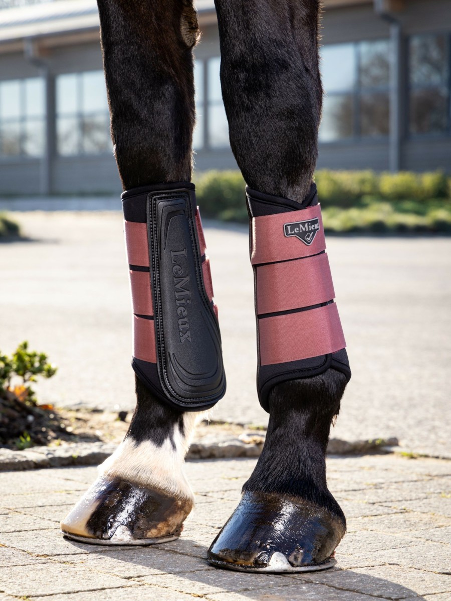 Horse LeMieux Brushing Boots | Grafter Brushing Boot Orchid