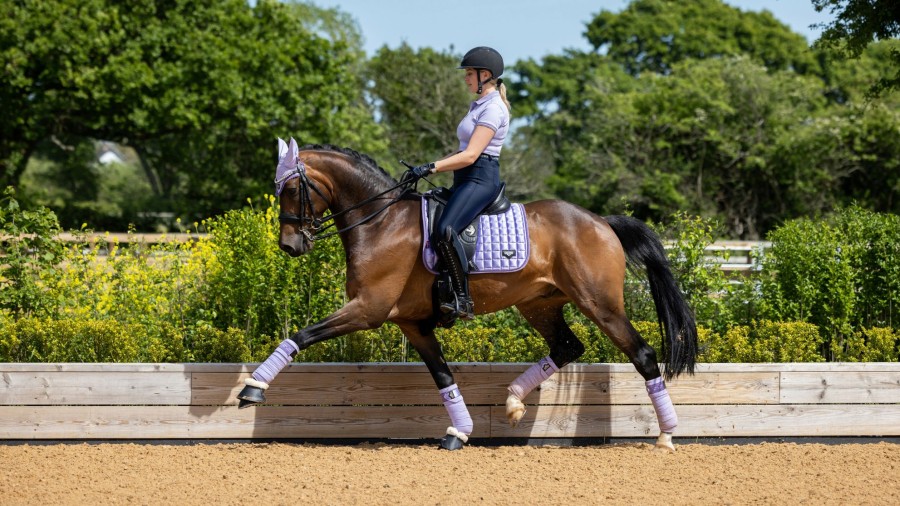 Saddle Pads LeMieux | Loire Classic Dressage Square Wisteria