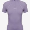 Clothing LeMieux Base Layers | Mia Mesh Short Sleeve Base Layer Iris