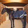 Horse LeMieux Exercise Sheets | Arika Waterproof Quarter Sheet Navy