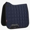 Saddle Pads LeMieux | Carbon Mesh Dressage Square Navy Large