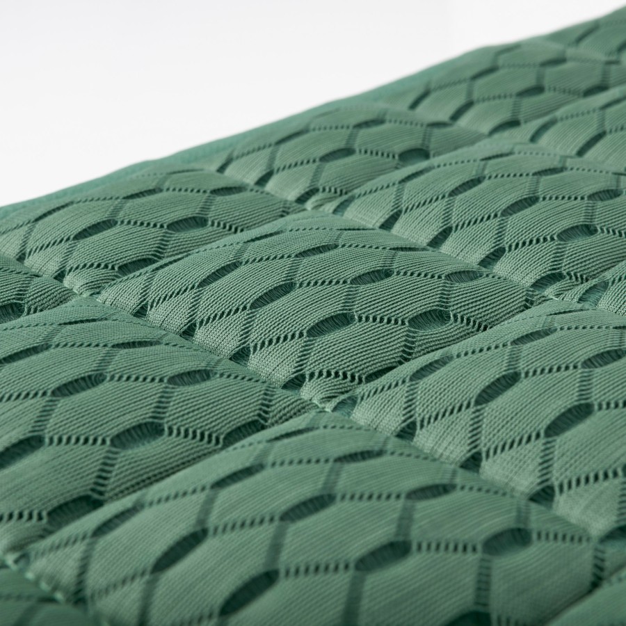 Saddle Pads LeMieux | Carbon Mesh Dressage Square Sage Large