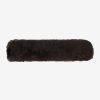 Horse LeMieux Accessories | Simuwool Noseband Cover Brown One Size