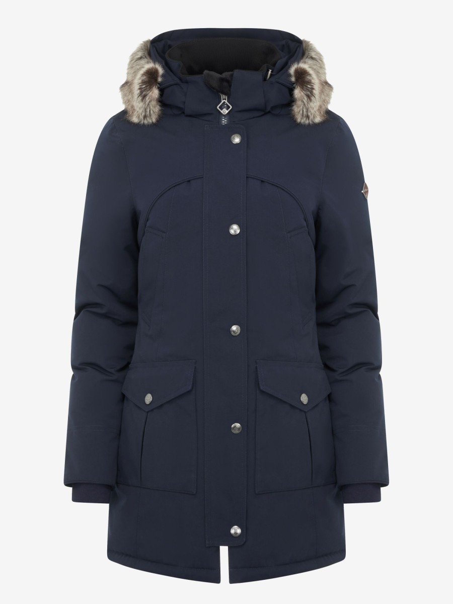 Clothing LeMieux Coats & Jackets | Storm Coat Navy