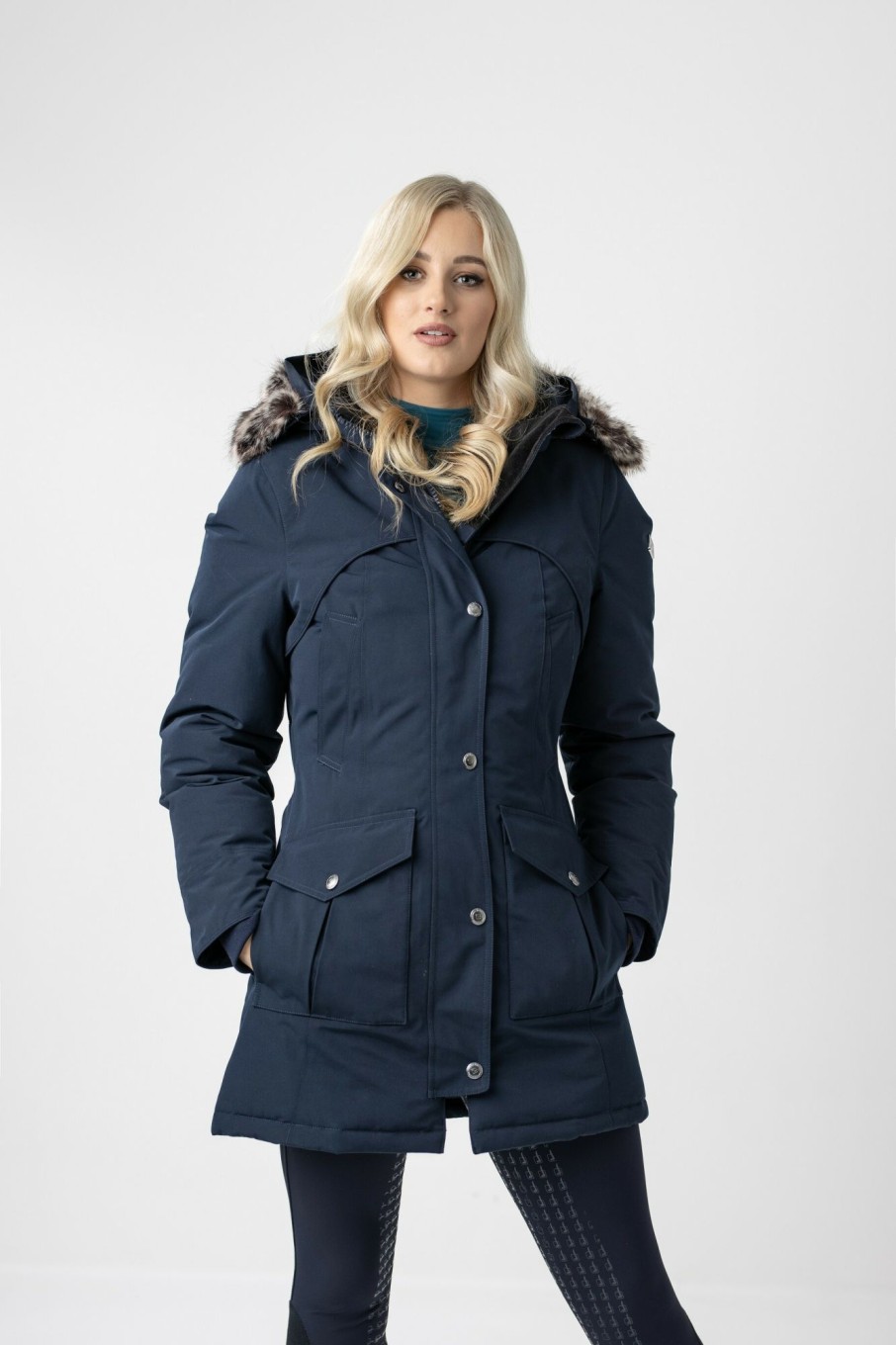 Clothing LeMieux Coats & Jackets | Storm Coat Navy