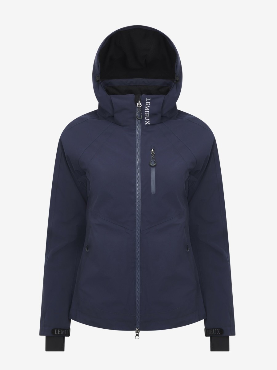 Clothing LeMieux Coats & Jackets | Waterproof Torrent Jacket Navy