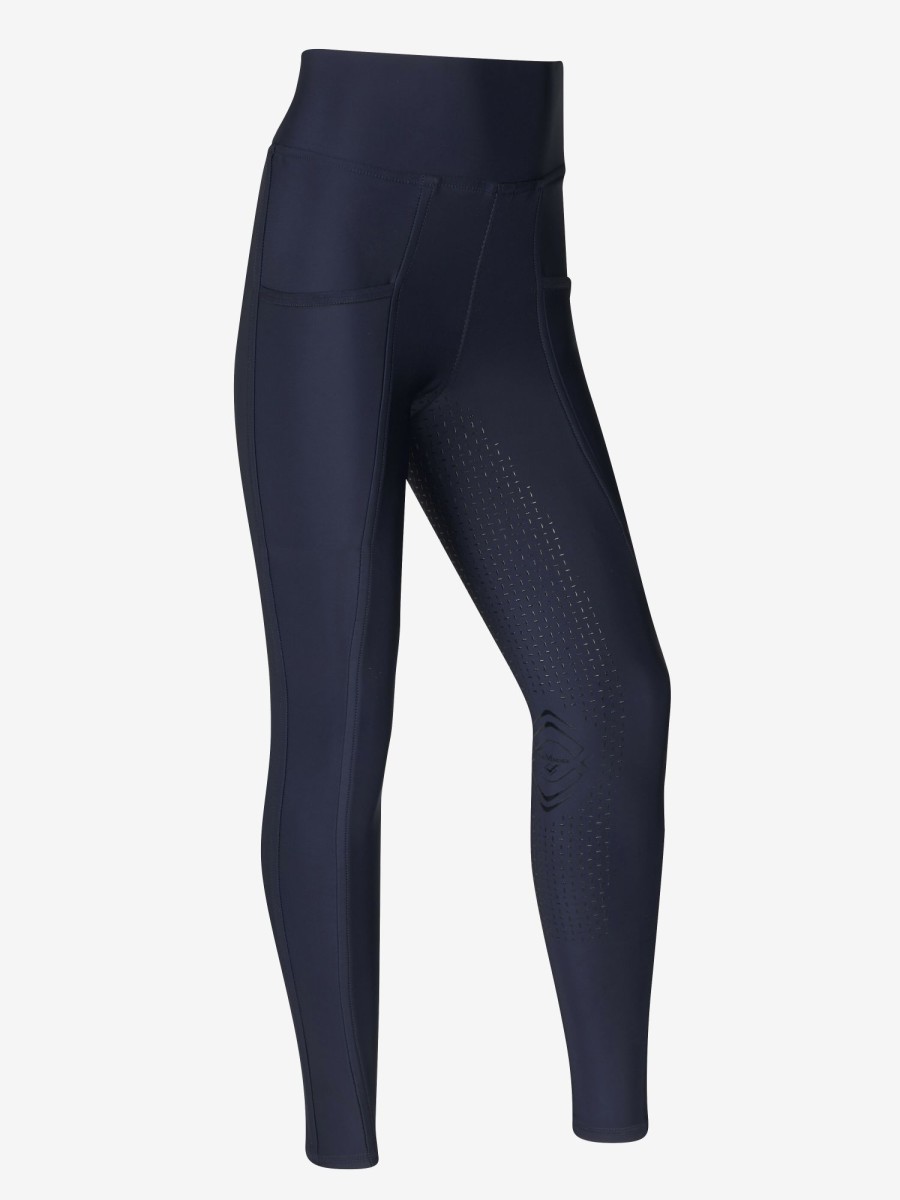 Clothing LeMieux Leggings & Breeches | Young Rider Pull On Breech Indigo