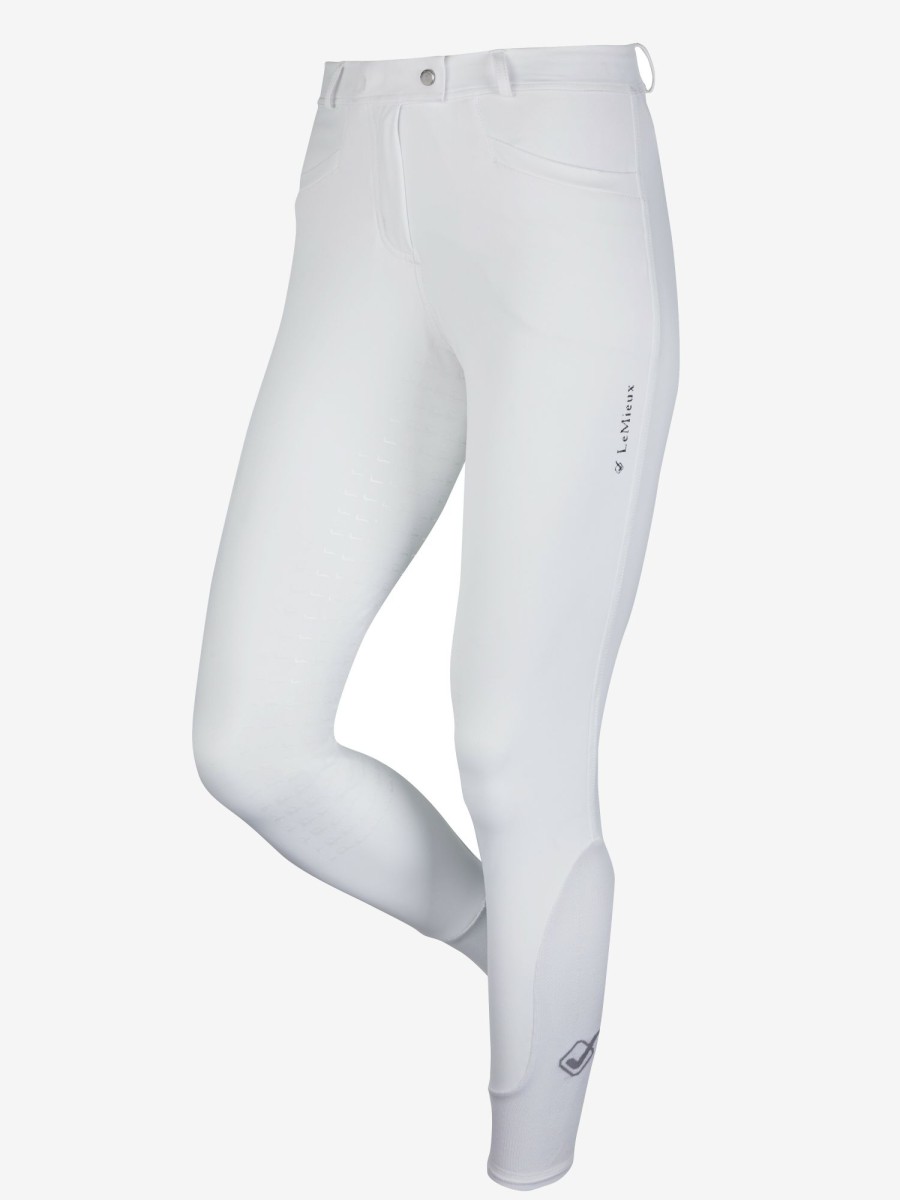 Clothing LeMieux Breeches & Jodhpurs | Dynamique Full Seat Breeches White