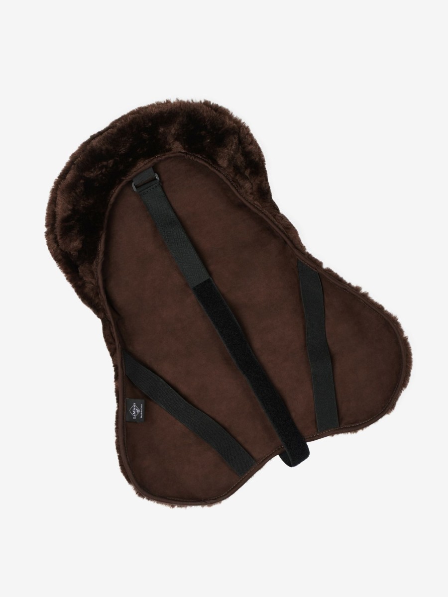 Horse LeMieux Seat Savers | Simuwool Seat Saver Brown One Size