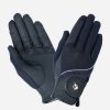 Clothing LeMieux Gloves | Crystal Gloves Navy