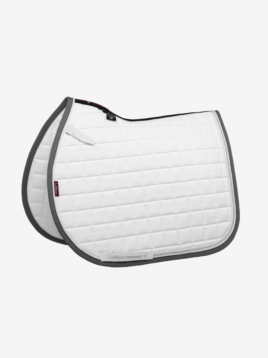 Saddle Pads LeMieux | Diamante Jumping Square White Large