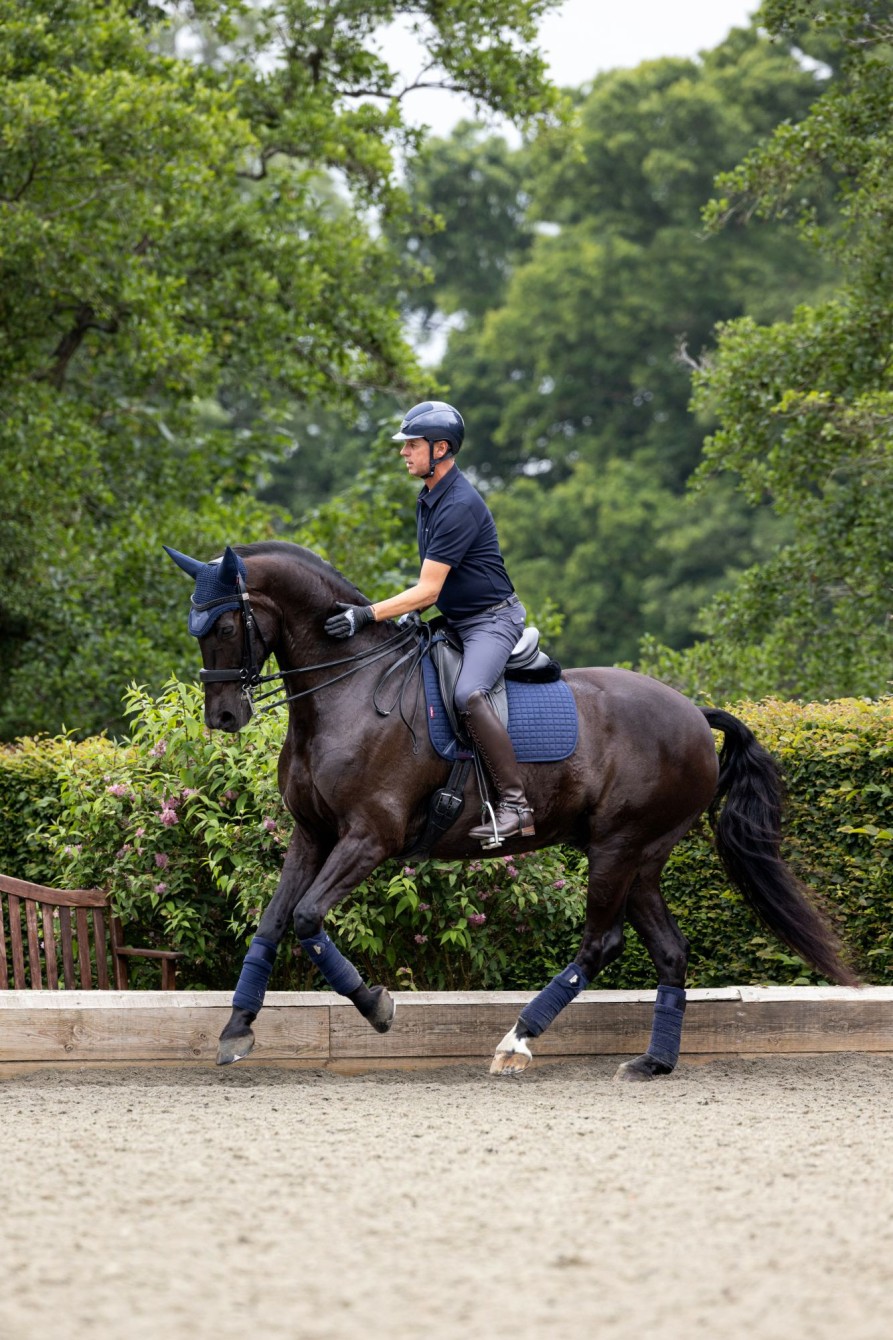 Saddle Pads LeMieux | Suede Dressage Square Navy