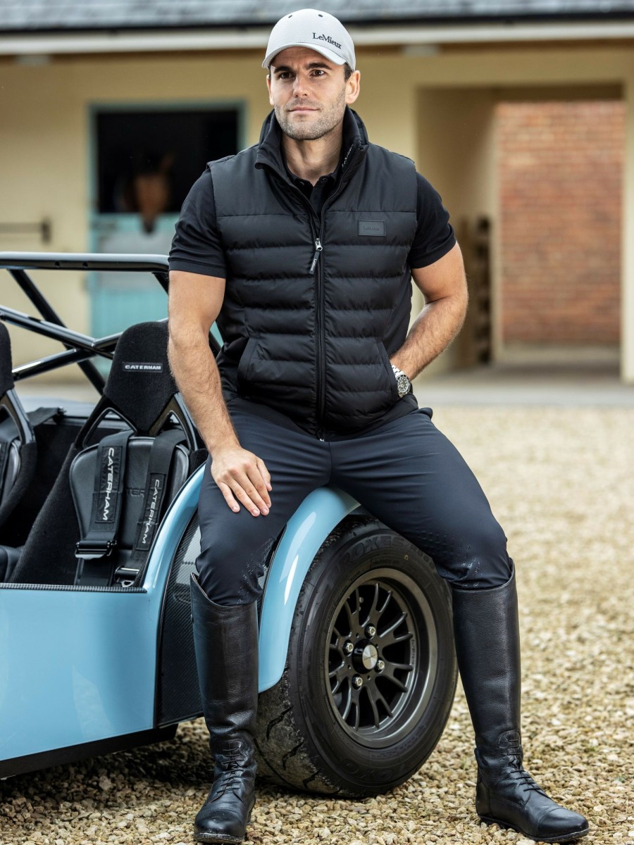 Clothing LeMieux Coats & Jackets | Mens Gilet Black