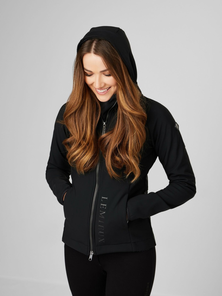 Clothing LeMieux Coats & Jackets | Charlotte Soft Shell Jacket Black