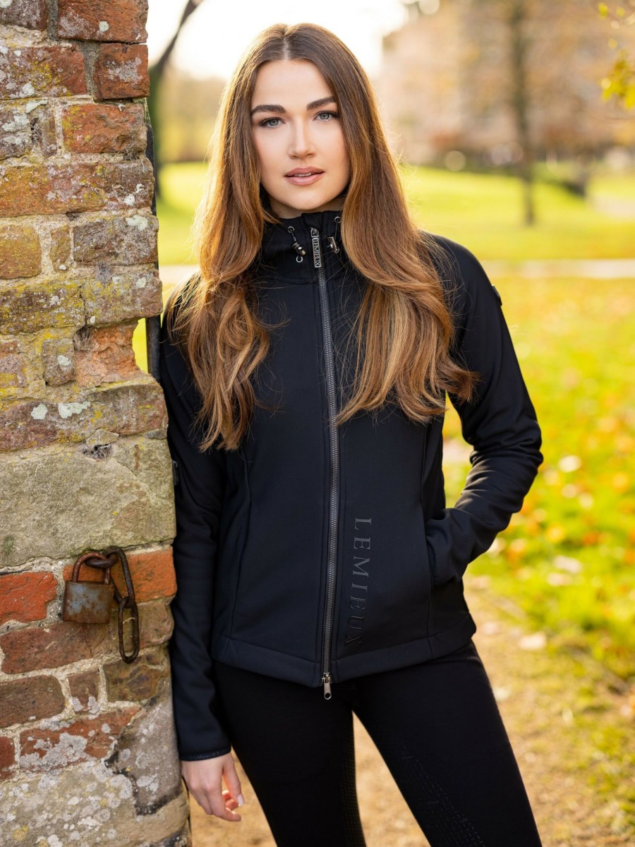 Clothing LeMieux Coats & Jackets | Charlotte Soft Shell Jacket Black