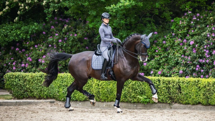 Saddle Pads LeMieux | Loire Classic Dressage Square Twilight Grey