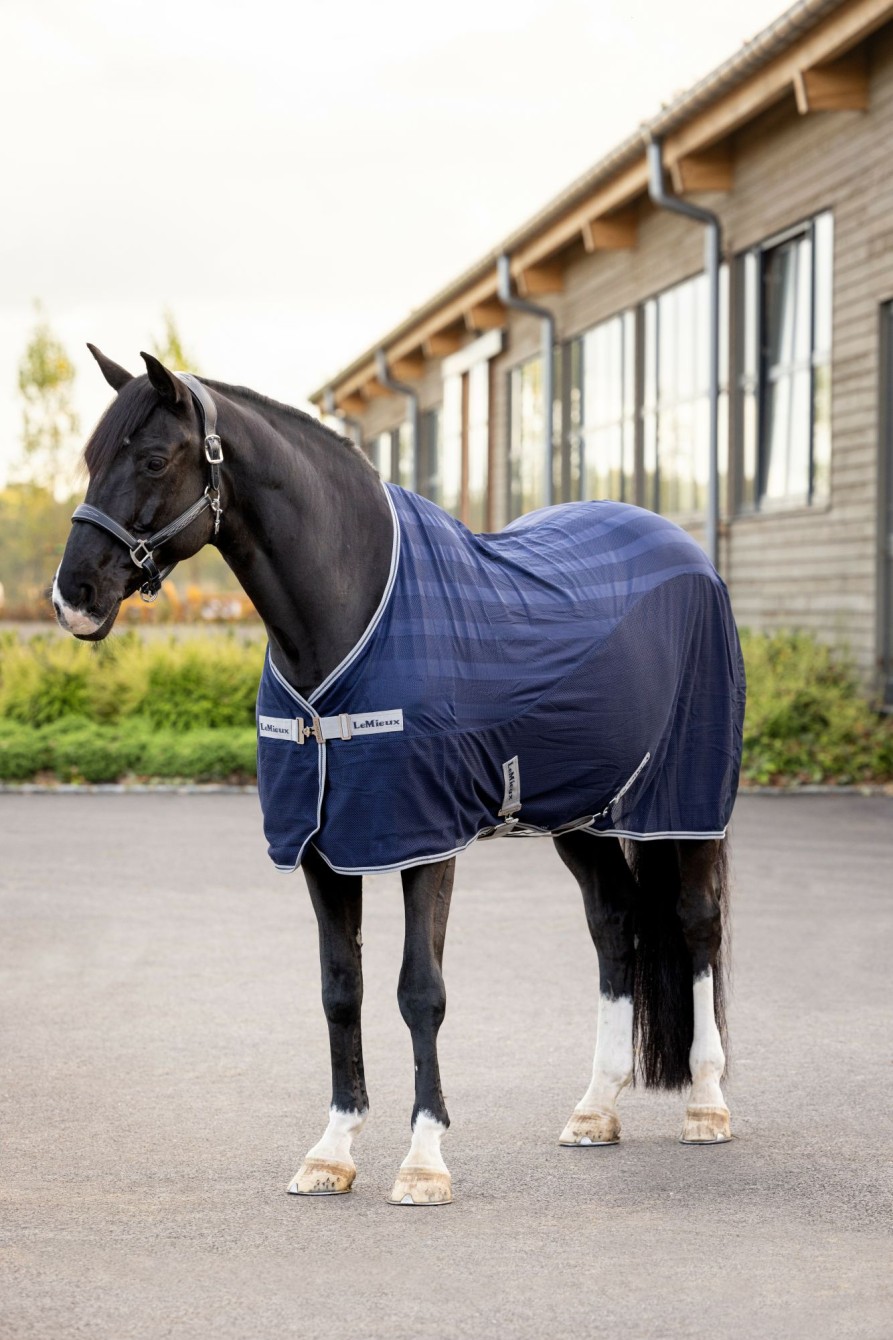 Horse LeMieux Cooler Rugs | Arika Air-Tek Sheet Navy