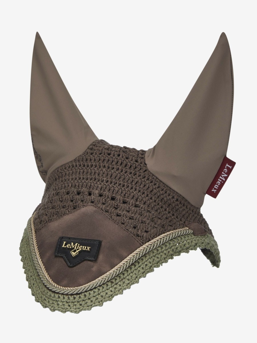 Horse LeMieux Loire Fly Hoods | Loire Fly Hood Walnut