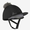 Clothing LeMieux Hat Silks | Pom Hat Silk Black One Size