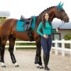 Saddle Pads LeMieux | Loire Memory Dressage Square Peacock