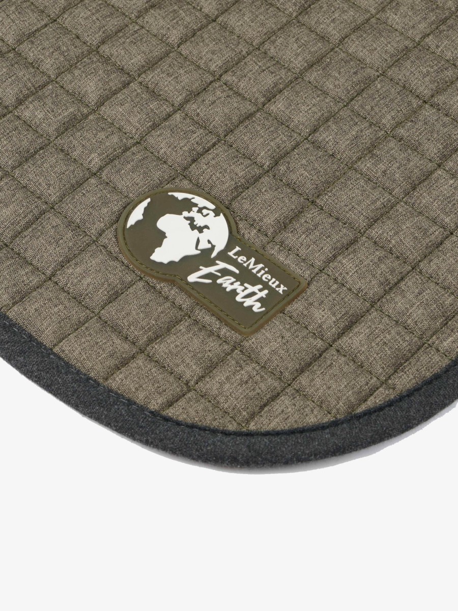 Saddle Pads LeMieux | Earth Close Contact Square Moss Large