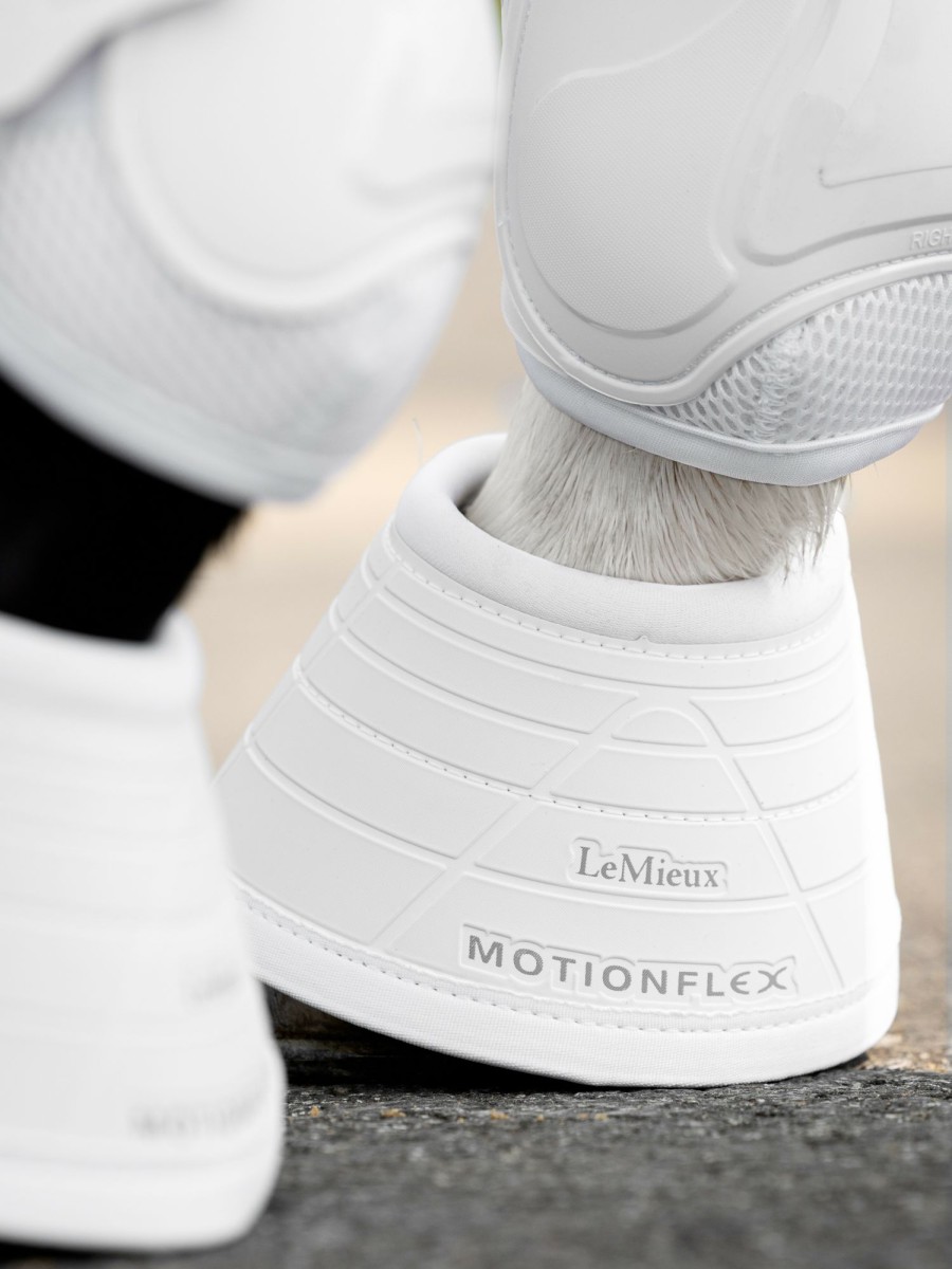 Horse LeMieux Overreach Boots | Motionflex Over Reach Boot White