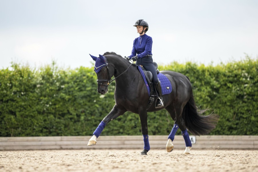 Saddle Pads LeMieux | Loire Classic Dressage Square Ink Blue