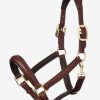 Horse LeMieux Leather Headcollars | Anatomic Headcollar Brown