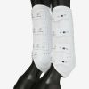 Horse LeMieux Support Boots | Ultra Mesh Snug Boots Front White