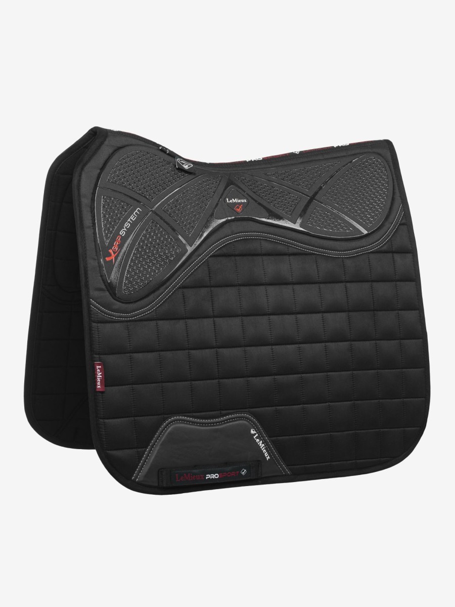 Saddle Pads LeMieux | X-Grip Silicone Dressage Square Black Large