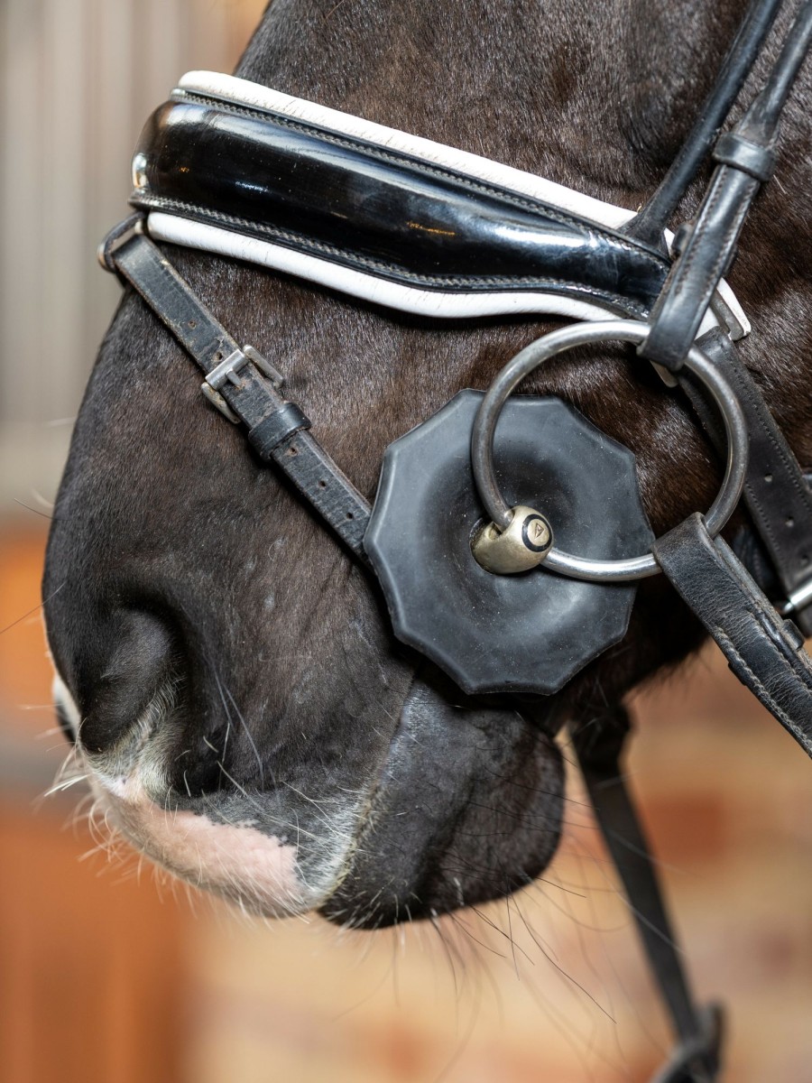 Horse LeMieux Accessories | Contoured Rubber Bit Guards Black One Size