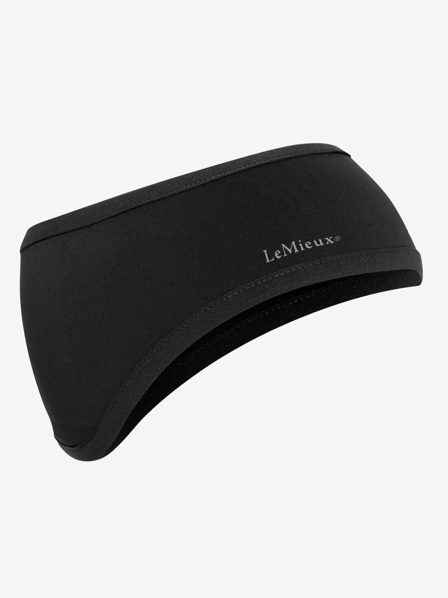 Clothing LeMieux Caps & Hats | Ear Warmer Headband Black One Size