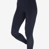 Clothing LeMieux Leggings & Pull Ons | Lucie Mesh Legging Navy